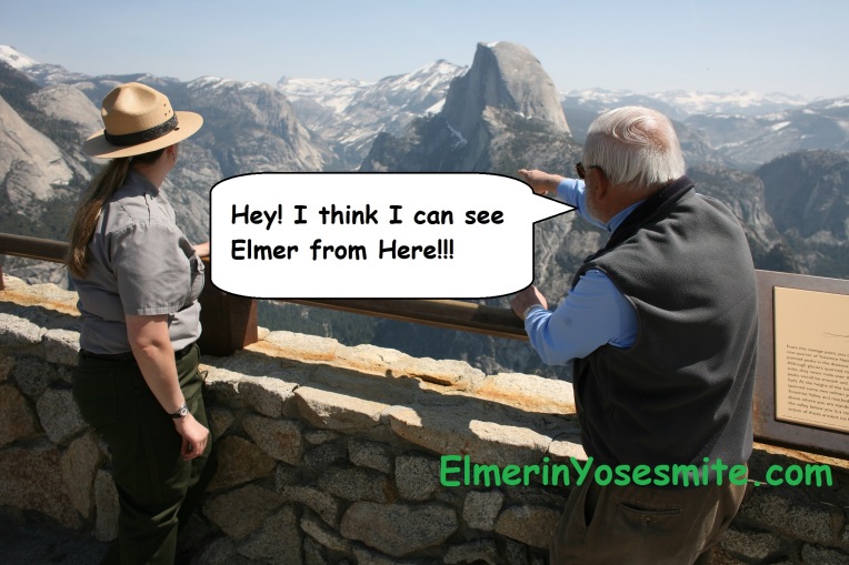Elmer Ranger Half Dome Glacier Point