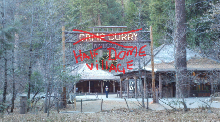 Curry village yosemite mane change